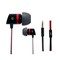 魅即 Angell202 入耳式线控通话耳机 适用于三星小米苹果 安卓版-黑红产品图片1