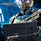 黑爵 机械战士背光键鼠套装 电脑游戏键盘usb发光有线键盘鼠标套件 套餐六(蜘蛛侠)产品图片4