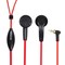 纽曼  NM-XK07 防缠绕音乐手机耳机 红色产品图片1
