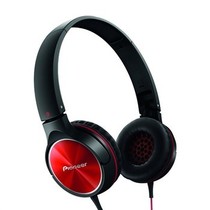 先锋 SE-MJ522-R 头戴式便携折叠时尚出街耳机 红色产品图片主图