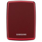 三星 高端时尚款 S3系列 2.5英寸超高速USB3.0移动硬盘(红色)500G (CV-HXMT050D2C4)
