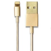 BIAZE Lightning to USB 苹果土豪金数据线 电源线 兼容ios7 适用ipad 4/air iphone5s/5c/5