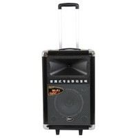 先科8寸喇叭广场舞电瓶音箱新品促销移动拉杆户外音响l508大品牌使用