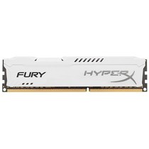 金士顿 骇客神条 Fury系列 DDR3 1866 8GB台式机内存(HX318C10FW/8)白色产品图片主图