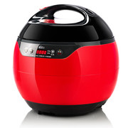 洛贝 Y30-70WYA 阿迪锅 电压力锅 球型3L多功能电脑版压力锅 双胆 红色