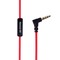 纽曼  NM-XK04 防缠绕音乐手机耳机 红色产品图片3