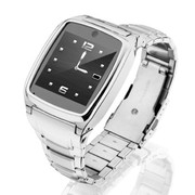 Hi-PEEL 新款智能手表Hi999 本色时尚商务型穿戴式手环腕表手机　可打电话设备 银色