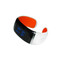 ione JD-Z1 智能手环 健康手环手镯 可穿戴智能蓝牙手表 手机平板通用 炫酷腕表 白橙SWA003产品图片2