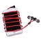 纽曼  NM-XK08 防缠绕音乐手机耳机 红色产品图片4