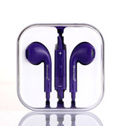 摩士顿 手机耳机 入耳式线控 适用于小米3/2s/华为荣耀6/魅族mx3/htc/苹果耳机 耳机/优雅紫