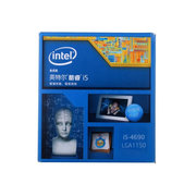 英特尔 酷睿i5-4690 22纳米 Haswell全新架构盒装CPU （LGA1150/3.5GHz/6M三级缓存）