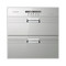 森太 F280消毒柜嵌入式家用厨房消毒碗柜 黑色钢化玻璃轻触按键款 白色钢管款产品图片2