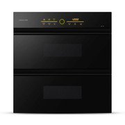 烹乐 K6-5  黑色触摸嵌入式双层消毒柜 家用碗柜