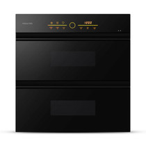 烹乐 K6-5  黑色触摸嵌入式双层消毒柜 家用碗柜产品图片主图