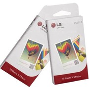 LG PS2313 Pocket Photo口袋相印机原装可粘贴相纸 30张/盒