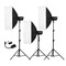金贝 SPARK II400W 摄影灯摄影棚三灯套装 影室闪光灯柔光箱 服装人像儿童摄影器材 套餐一产品图片2