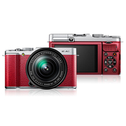 富士 X-A1 单电套机(XC 16-50mm F3.5-5.6 OIS 镜头)红色