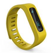 品佳 uu66 健康手环 卡路里计步器 智能手环手表 健康睡眠 黄色