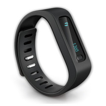 品佳 uu66 健康手环 卡路里计步器 智能手环手表 健康睡眠 黑色产品图片主图