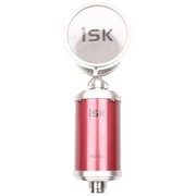 isk RM16 专业电容麦克风 纯金镀膜大震动音头 设有低频衰减与灵敏度衰减开关