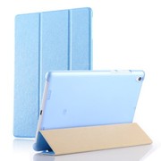 MATE 小米平板保护套/保护壳 小米MIUIPAD平板皮套 简约时尚三折经典系列 天蓝色