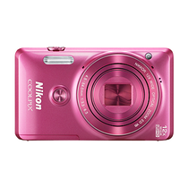 尼康 COOLPIX S6900 卡片式数码相机(1600万像素/翻转触摸屏/12倍光变/NFC)粉色产品图片主图