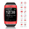 酷道 S12触屏蓝牙智能手表手环腕表计步器智能穿戴免提通话手机伴侣 红色产品图片2
