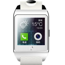 inWatch Z 独立通讯智能手表 智能手表手机 500万高清拍摄 银色表盘配白色表带产品图片主图