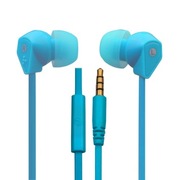 ULDUM U607 入耳式线控耳机 小巧可爱 适用于苹果 三星小米魅族手机 天蓝色