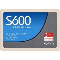 忆捷 S600 120G  SATA-3 2.5英寸笔记本台式机SSD固态硬盘 土豪金色产品图片主图