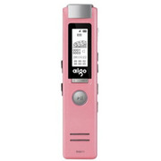 爱国者 录音笔R6611 4G MP3播放 智能降躁 声控录音 内置大扬声器 粉红色 官方标配