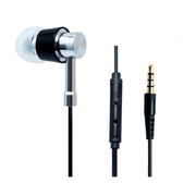 Viken 蓝牙耳机副耳机 耳机入耳式手机耳机通用型立体声 适用于三星华为魅族小米4 VE502有线耳机黑色 通用型