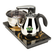新功（SEKO） 电水壶不锈钢 全自动上水电热水壶 茶具套装电茶壶茶炉 烧水壶电泡茶壶 F90