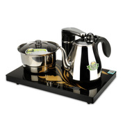 新功（SEKO） 全自动电水壶 自动上水电热水壶 电茶炉烧水壶不锈钢泡茶壶 整套茶具F89