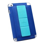 奇克摩克 支架式边框皮套保护套 适用于苹果iPad mini 蓝色