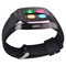 酷道 M6蓝牙手表智能手环手镯触屏通话穿戴手腕手表安卓手机伴侣计步器 黑色产品图片4