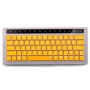 雷柏 KX 无线办公机械键盘 黄色