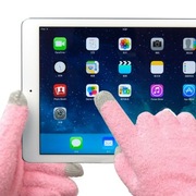 路尔新 TSG-003 触摸屏手套 保暖触屏手套 电容屏手套 iphone ipad等冬天保暖 保暖手套 粉色