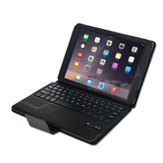 SEENDA 苹果ipad air2/ipad6保护套蓝牙键盘皮套无线键盘 智能休眠保护壳 黑色