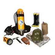 谋福 全套消防员装备 消防员安全装备设备 个人防护设备 8件套