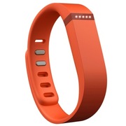 Fitbit Flex 时尚智能乐活手环 无线运动睡眠蓝牙腕带橘红色