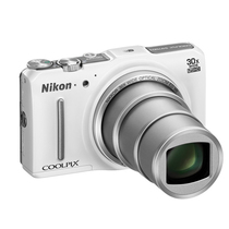 尼康 S9700s 数码相机 白色产品图片主图