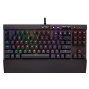 海盗船 K65 RGB 幻彩背光机械游戏键盘 黑色(红轴)