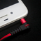 ZHiKU 入耳式线控带麦手机耳机 红色产品图片4