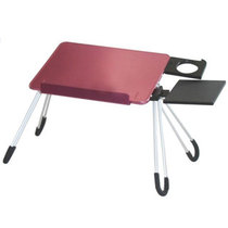 安尚（ACTTO） LD05 铝合金笔记本电脑桌(深红色)产品图片主图