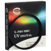 C&C X-PRO MRC UV 77mm 专业级 超薄多层防水镀膜UV滤镜 黑色 55MM