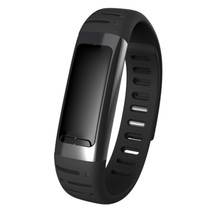 喜木 R8智能手环 智能运动健康计步器 智能穿戴蓝牙手表 健康监测智能腕带 优雅黑产品图片主图