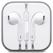 奇克摩克 线控苹果耳机iPhone6Plus 5S 4S iPad mini air2 白色