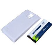 up 三星Note 4 N9100 Note4 加厚电池 大容量电池 厚电 6000毫安 国际版厚电+白色后盖