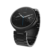 摩托罗拉 360 智能手表(钢质表带版/黑色)